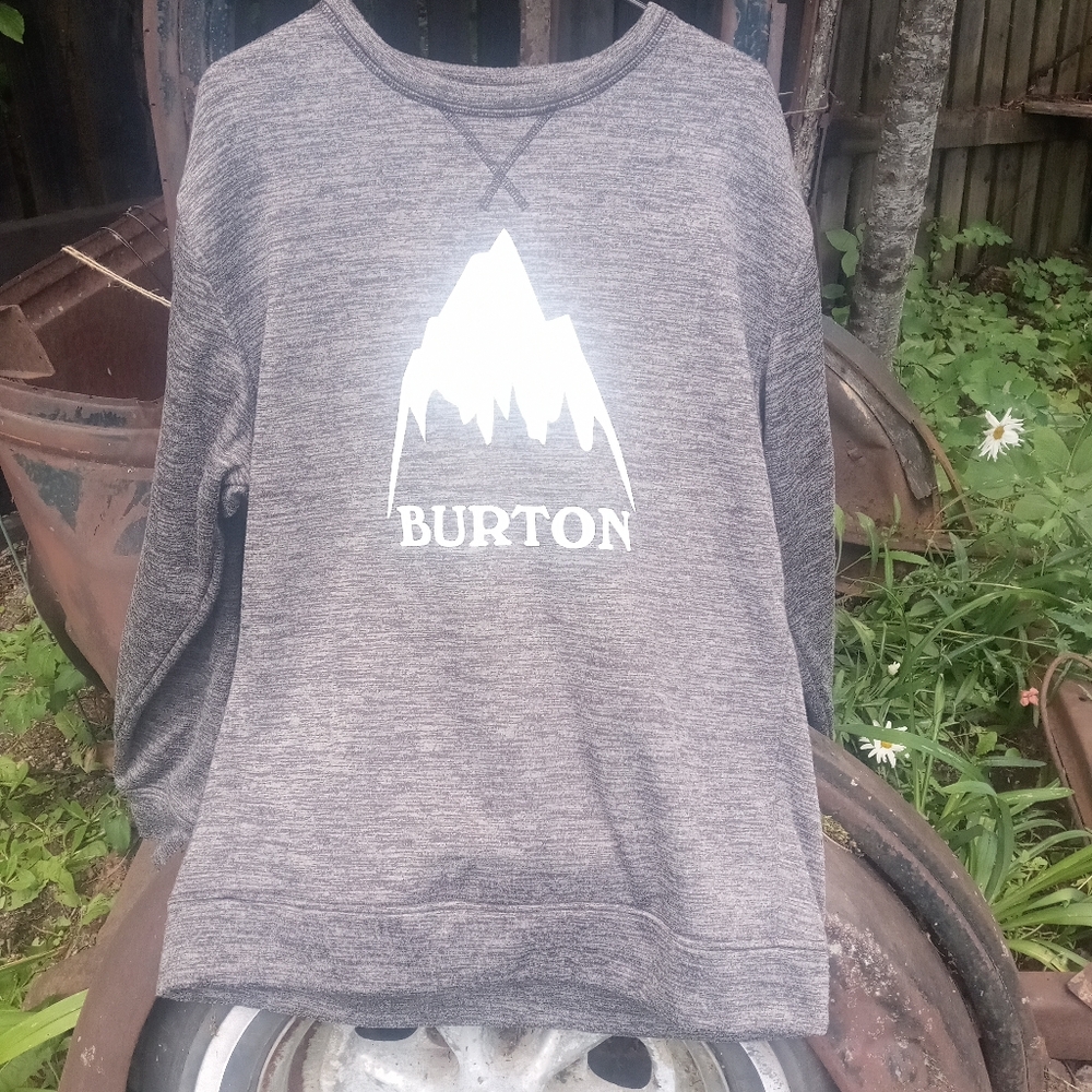 Burton Charcoal Heather Sweatshirt